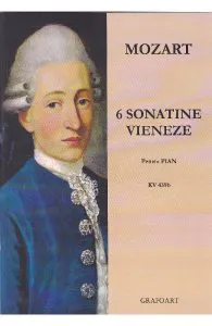 6 Sonatine vieneze pentru pian de Mozart