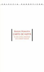 Carte de vizita de Horvath Andor