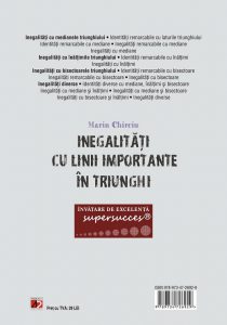 Inegalitati cu linii importante in triunghi