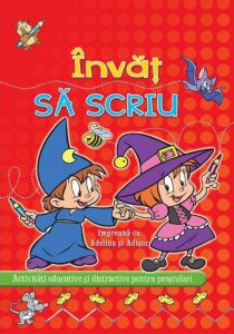 Invat sa scriu impreuna cu Adelina si Adisor