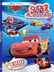 Masini. Superactivitati. Peste 300 de autocolante de Disney