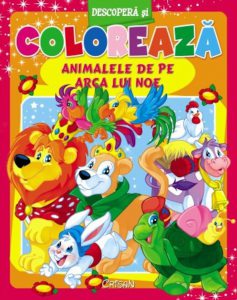 Animale de pe Arca lui Noe. Descopera si coloreaza