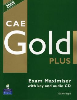 CAE Gold Plus Maximiser and CD with key Pack