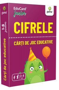 Cifrele (2-4 ani). Cărți de joc educative. EduCard Junior