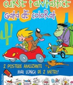 Curse fantastice gata de colorat (masini)