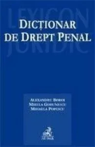 Dictionar de drept penal de Alexandru Boroi