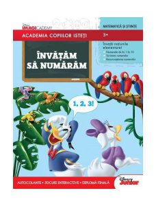 Disney. Academia copiilor isteți. Învățăm să numărăm (3  ani)