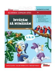 Disney. Academia copiilor isteți. Învățăm să numărăm (3  ani)