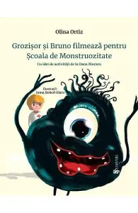 Grozisor si Bruno filmeaza pentru Scoala de Monstruozitate de Olina Ortiz