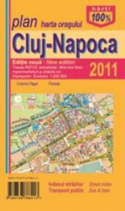 Harta pliata a municipiului Cluj-Napoca