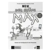 Der Grüne Max Neu 2, Arbeitsbuch mit Audio-CD. Deutsch als Fremdsprache für die Primarstufe de Elzbieta Krulak-Kempisty