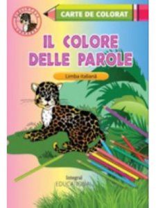 Il colore delle parole - carte de colorat in limba italiana