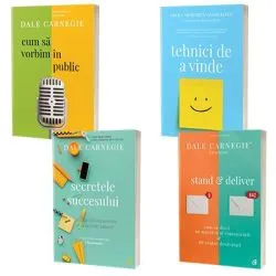 Serie de autor 4 carti de Dale Carnegie