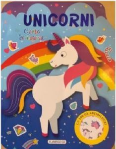 Unicorni. Carte de colorat
