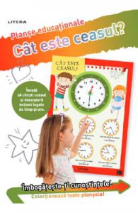 Cat este ceasul? Planse educationale