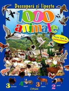 Descopera si lipeste - 1000 animale de Francisco Arredondo