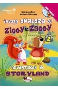 Invata engleza cu Ziggy&amp;Zaggy - Vol. 2 ( DVD) de Marilena Chirculete