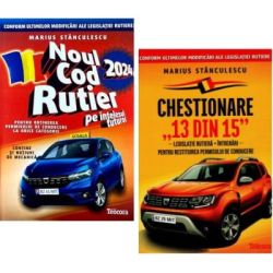 Pachet Noul cod rutier si Chestionare 13 din 15. Restituirea permisului de conducere 2024