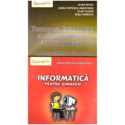 Pachet Tehnologia Informatiei si a Comunicatiilor clasa a 8-a   INFORMATICA pentru gimnaziu