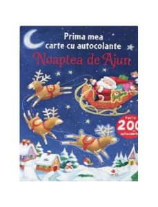 Prima mea carte de colorat. Noaptea de ajun (conține autocolante)