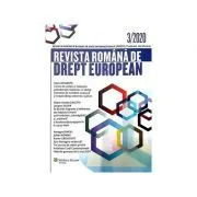 Revista Romana de Drept European nr. 3/2020 de Andrei Popescu