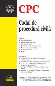 Codul de procedura civila de Evelina Oprina