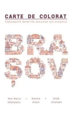 Print Brasov. Carte de colorat de Anda Ansheen