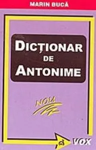 Dictionar de antonime de Marin Buca