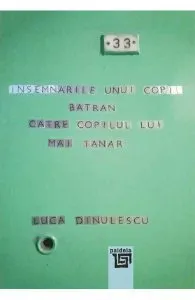 Insemnarile unui copil batran catre copilul lui mai tanar de Luca Dinulescu