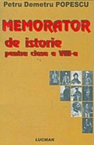 Memorator de istorie pentru clasa a VIII-a