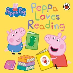 Peppa Pig: Peppa Loves Reading de Mark Baker