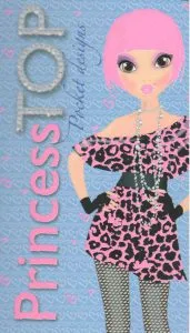Princess TOP- Pocket designs (bleu)
