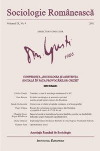 Sociologie Romaneasca. Vol. IX, Nr. 4