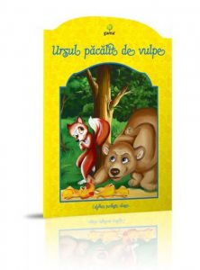 Ursul pacalit de vulpe. Carte de colorat