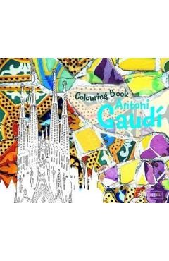 Antoni Gaudi Colouring Book