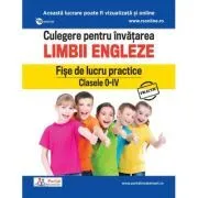 Culegere pentru invatarea limbii engleze. Fise de lucru practice Clasele 0-4 de Daniela Stefania Ionescu
