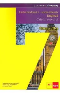 Limba engleza: studiu intensiv - Clasa 7 - Caietul elevului de Vicki Anderson