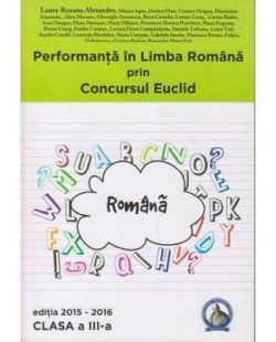 Performanta in Limba Romana prin Concursul Euclid - Clasa 3