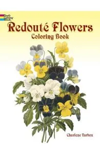 Redoute Roses Colouring Book de Charlene Tarbox