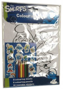 Set de colorat - Strumfii