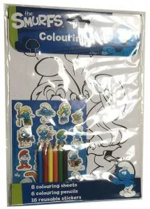 Set de colorat - Strumfii