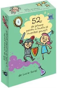 52 jetoane pentru a invata sa inventezi povesti de Lucie Sorel