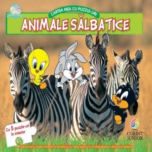 Animale salbatice. Cartea mea cu puzzle-uri (Baby Looney Tunes)