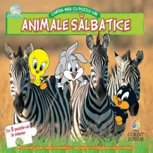 Animale salbatice. Cartea mea cu puzzle-uri (Baby Looney Tunes)
