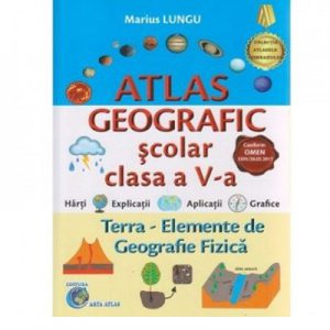 Atlas geografic scolar clasa a V-a