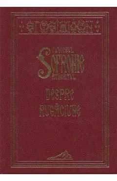 Despre rugaciune de Arhimandrit Sofronie