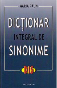 Dictionar integral de sinonime
