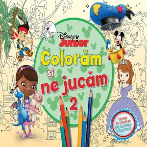 Disney Junior. Coloram si ne jucam 2