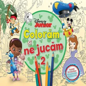 Disney Junior. Coloram si ne jucam 2