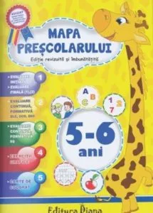 Mapa prescolarului, 5-6 ani de Radu Vasile Tapescu